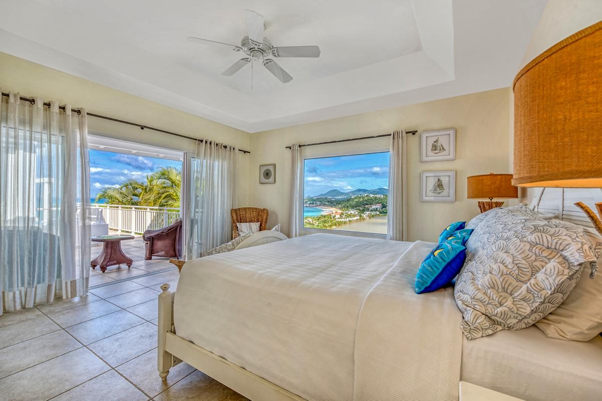 Luxury Pool Villa St Martin - Bedroom 2